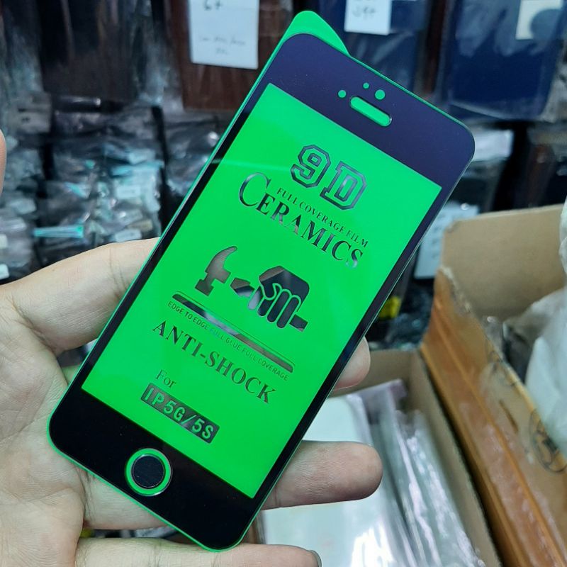 Iphone 5 5S 5 SE anti gores nano ceramic film clear full screen