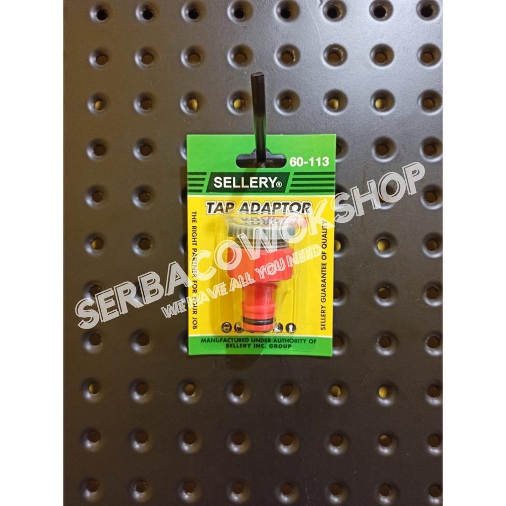 Sellery Tap Adaptor 1/4 - 3/4&quot; Inch 60-113 Termurah Berkualitas