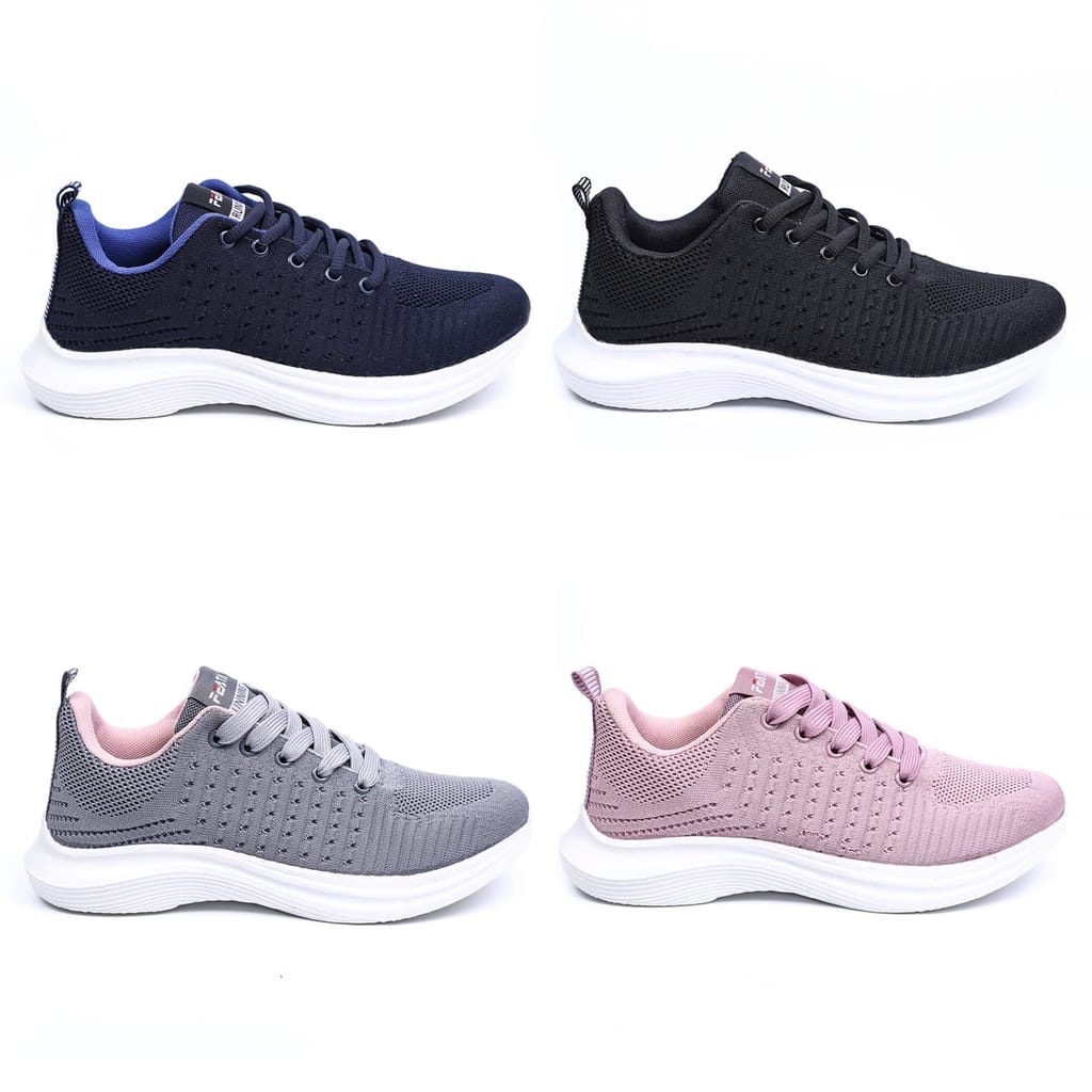 Sneakers Wanita Sepatu Sports Shoes Olahraga Cewek Shoes - C1113