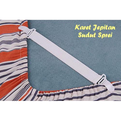 Karet Jepitan Sudut Sprei (1 Pack Isi 4 Pcs)