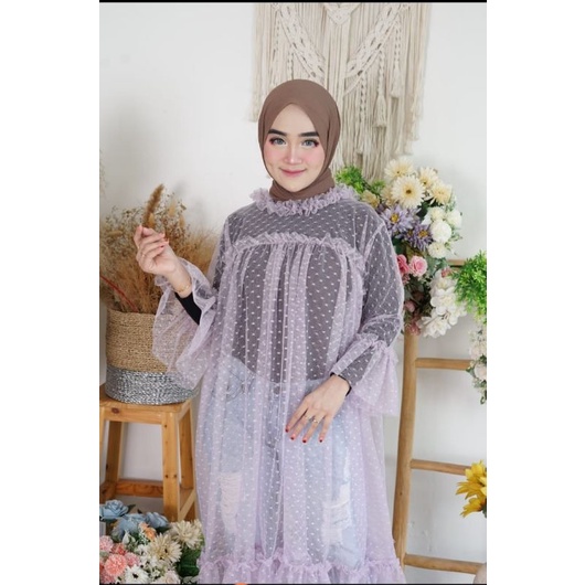 OUTER TILE DOTTY//ARINAA TUNIK CANTIK