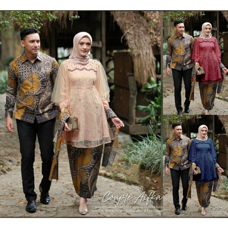 Copel batik nikah/kondangan set