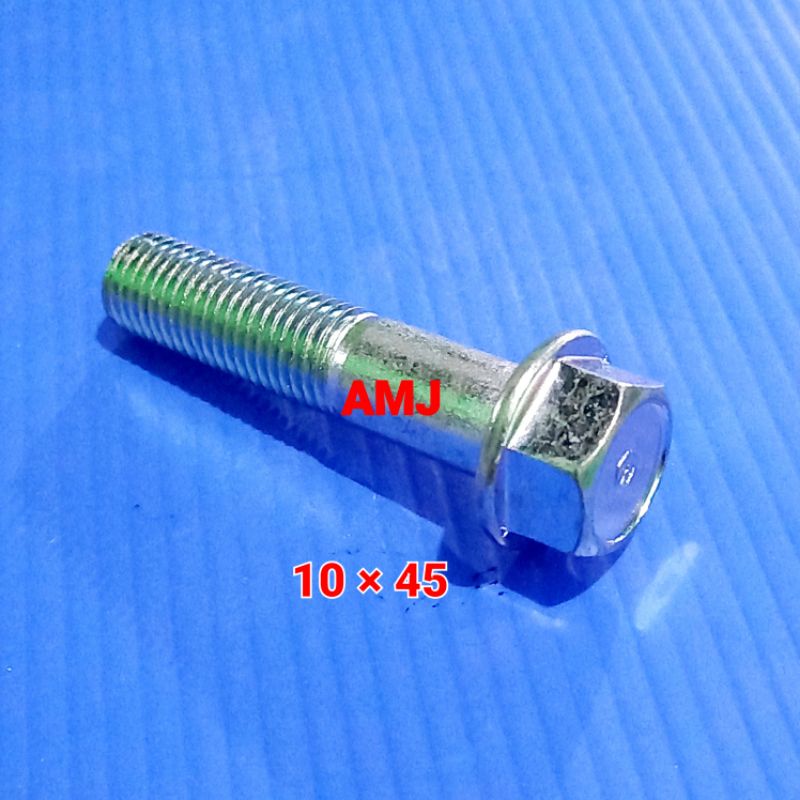 Flange bolt 10x45 Baut Shock baut 14 kunci14