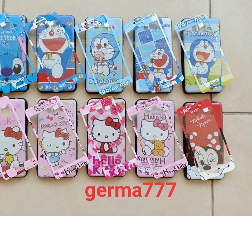Trend Store Sofcase Karakter Unik Tipe Hp Samsung J2 PRIME/J2 PRO/J1 ACE/J6+ Dan Free Temper Glass