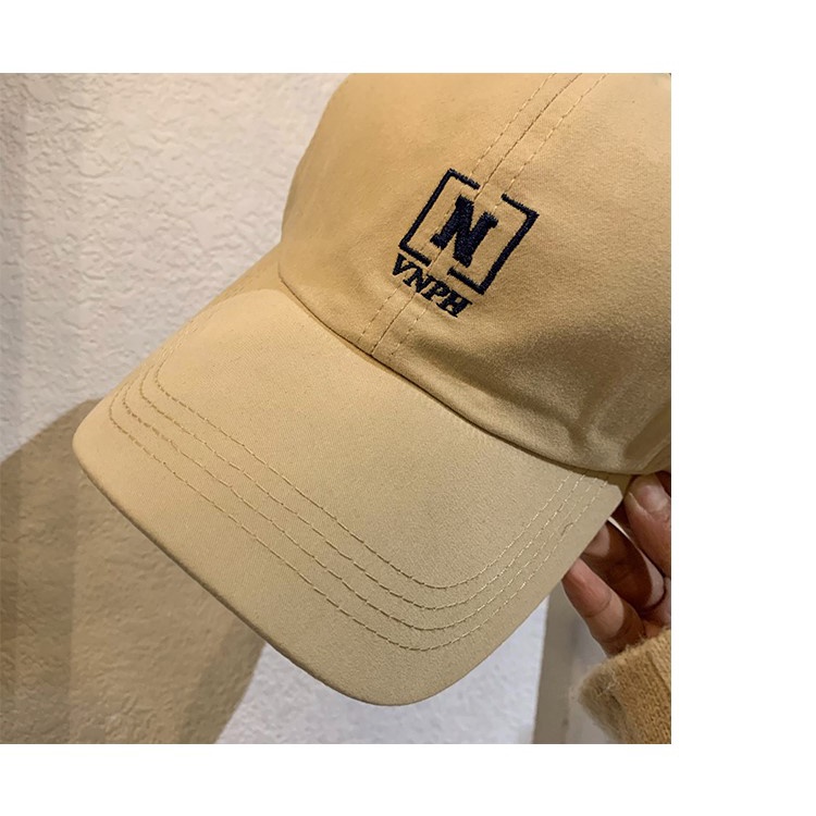 NEXTSTOP-244 Topi baseball bordir N pria wanita strap jepit