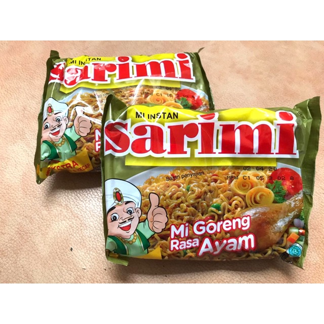 

Sarimi Goreng rasa ayam - 1 pack isi 5 bungkus