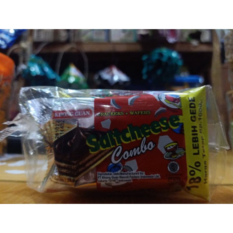 

Saltcheese combo rencengan isi 10