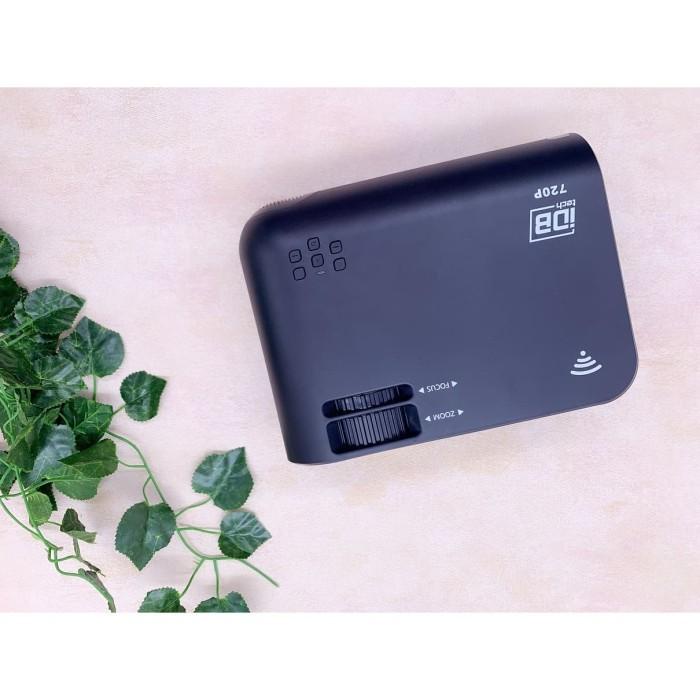 

Irled | Idbtech W38 Mini Wifi Projector Fhd/1280X720P 3000 Lumens 3D Hd 1080P