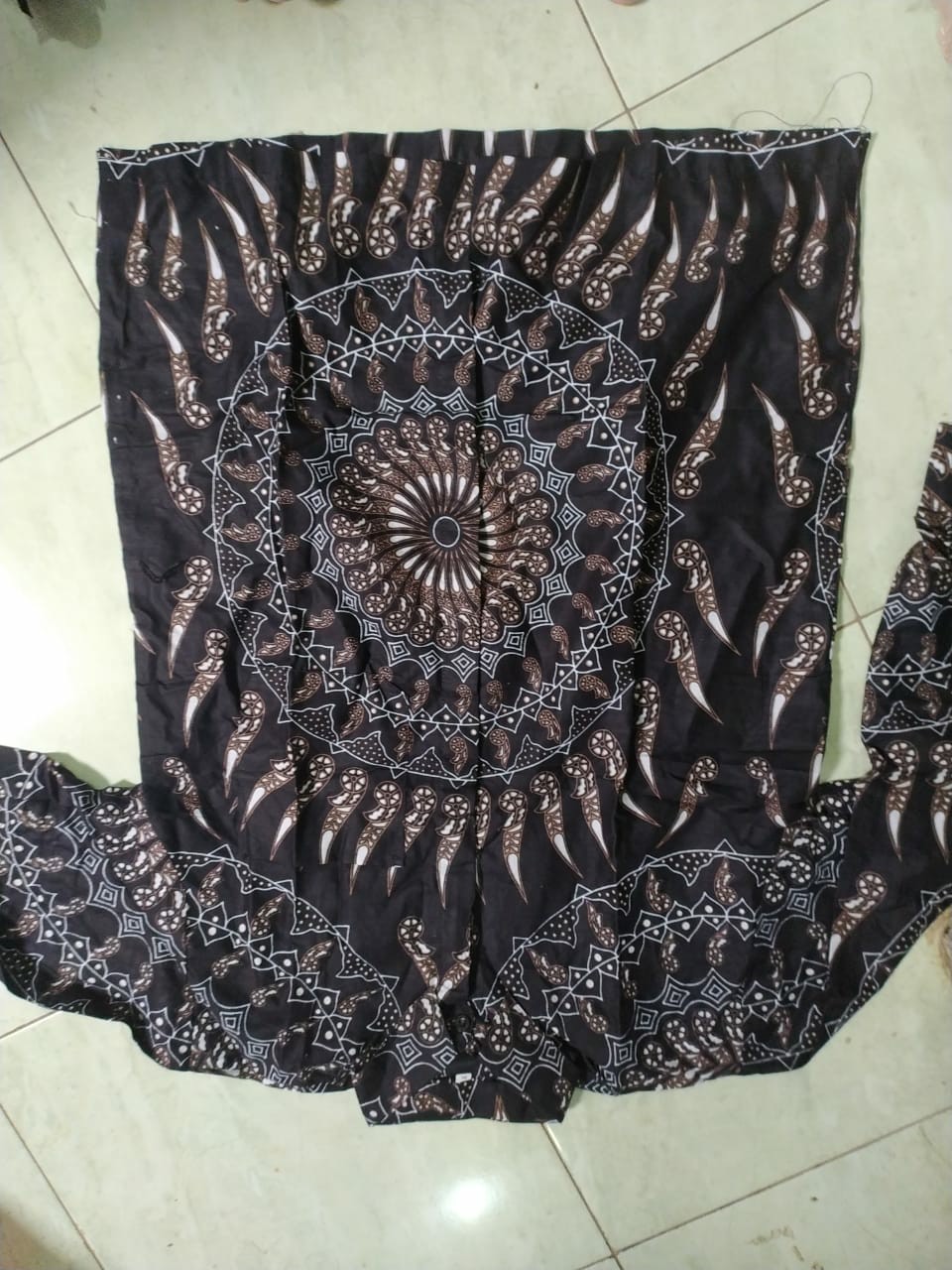 Kemeja Dan Gamis Batik Pekalongan Motif Roda Gila