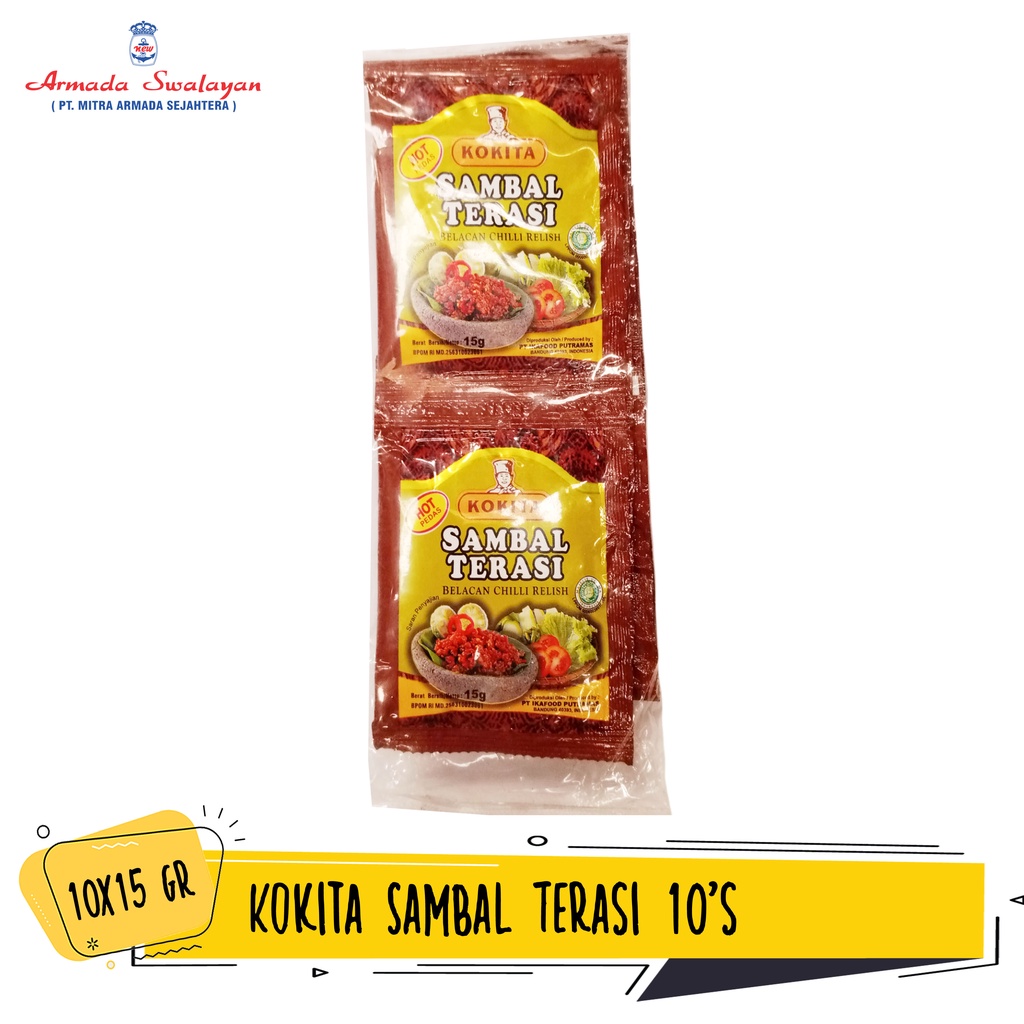 

Kokita Sambal Terasi 10x15g