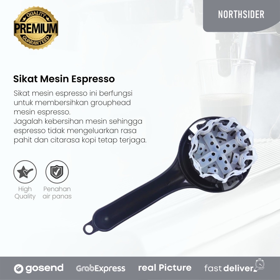 GROUPHEAD CLENING TOOL -BRUSH / SIKAT MESIN ESPREESSO