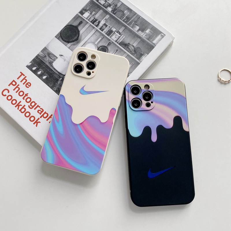 Liquid Colorful Nike Soft Case OPPO A71 Realme 5 5S 5i C3 C15 C12 Narzo 20 7i C17 8 Pro Casing Xiaomi Redmi Note 8 9 10 Pro