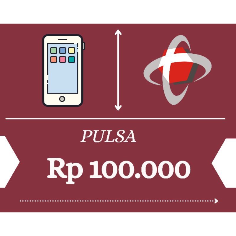 Pulsa Telkomsel 100.000