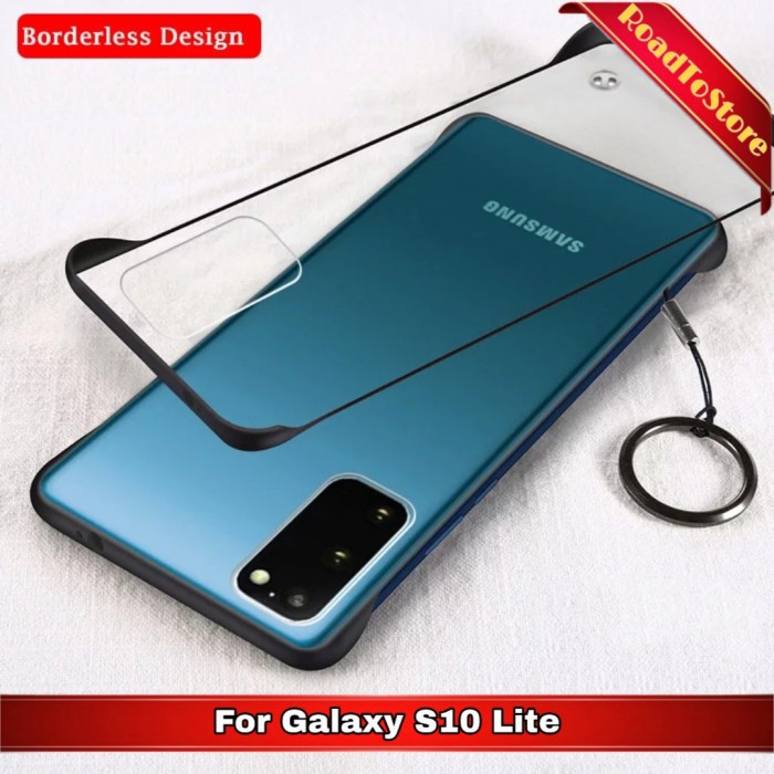 Casing Hard Case Samsung Galaxy S10 Lite Matte Clear Frameless Slim