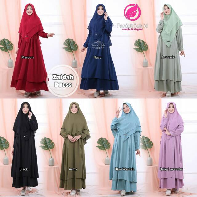 Zaidah Dress By Fania Hijab