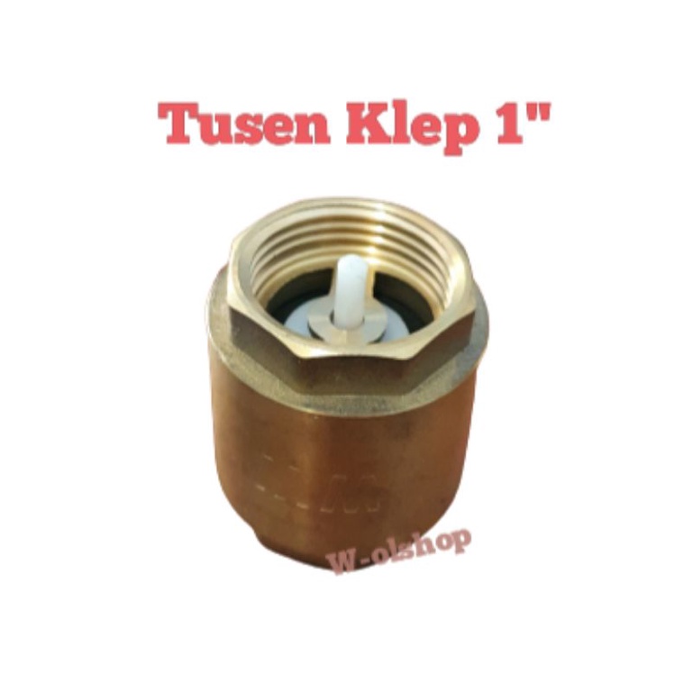 Tusen Klep 1 inch Kuningan