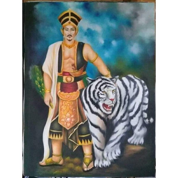 lukisan prabu siliwangi