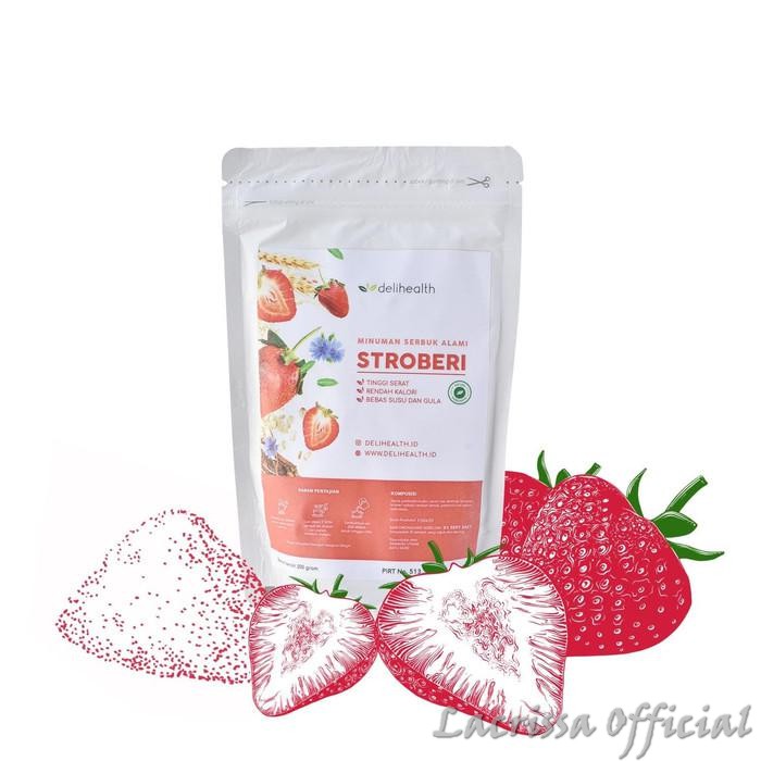 

Delihealth Fiber Stroberi 200 Gr