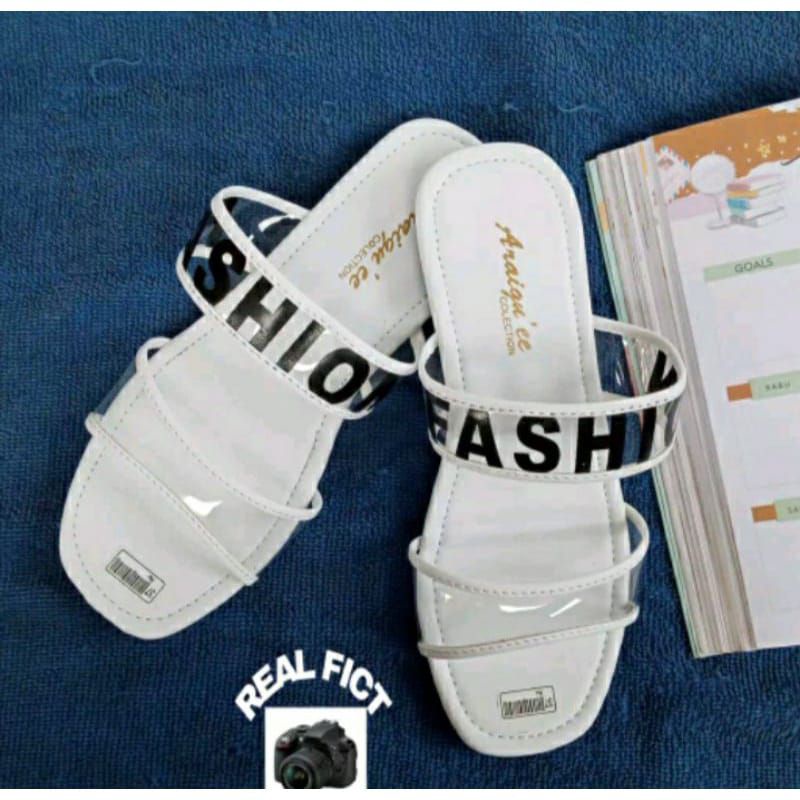 A06 Sandal Wanita Teplek  Mika Fashion