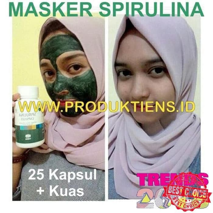 BANTING HARGA Paket Perawatan Kulit Bebas Jerawat Vitaline Zinc + Spirulina Tiens