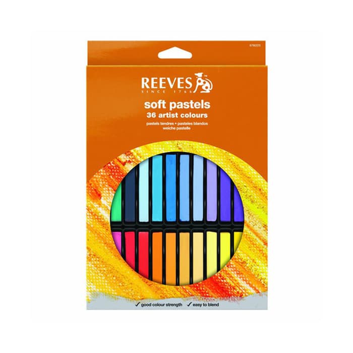 

[Promo] REEVES Soft Pastels 36 pcs Berkualitas