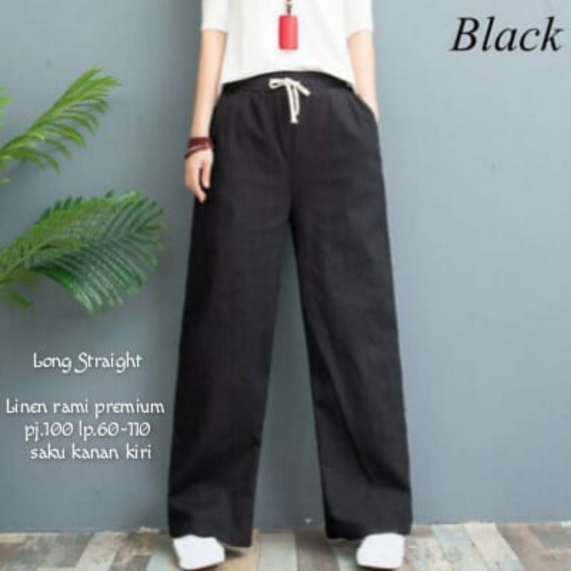 LONG STRAIGHT/JOGER VANNESA CELANA TERBARU