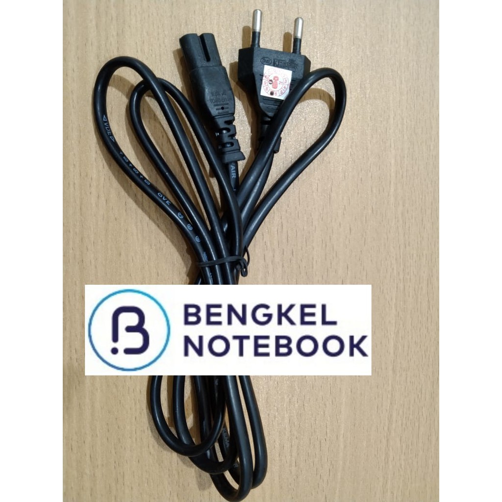 Kabel Power Angka 8 Lubang Dua 2