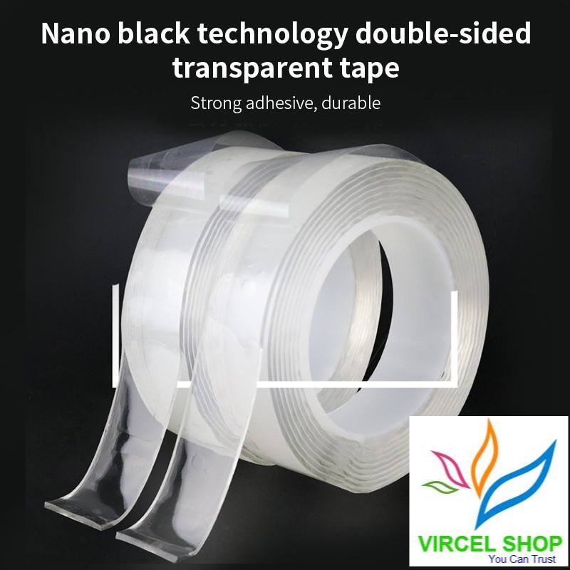 

VIRCEL Isolasi Double Ajaib Kuat bening lakban - Perekat