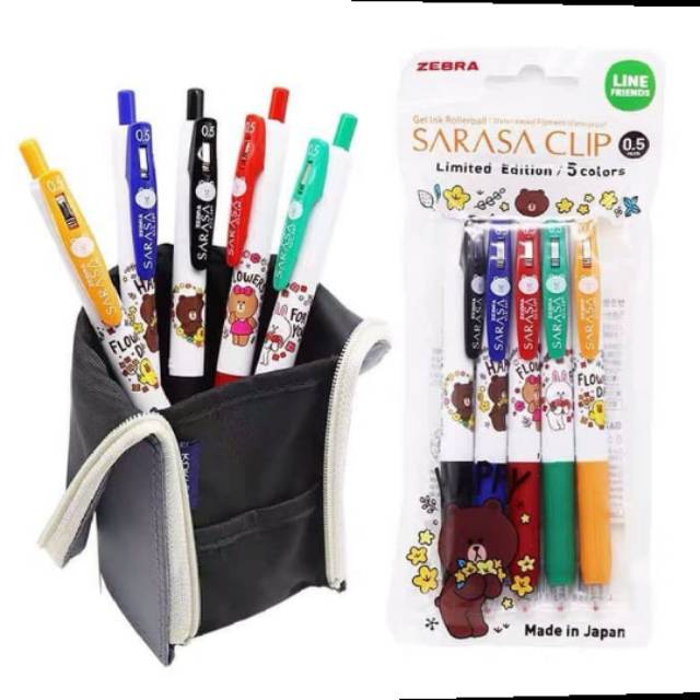 

Sarasa Clip 0.5mm Line 2 Flower Limited Edition New isi 5