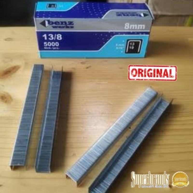 

Isi STAPLES Gun taker 8mm Isi 5000 pcs