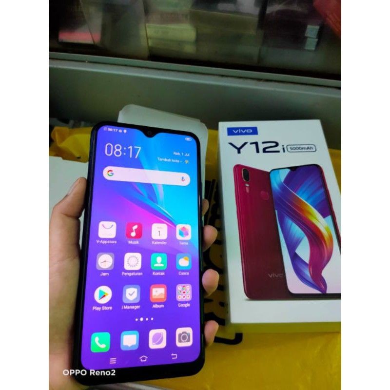 vivo y12 3/32gb / hp second vivo y12 / vivo y12i