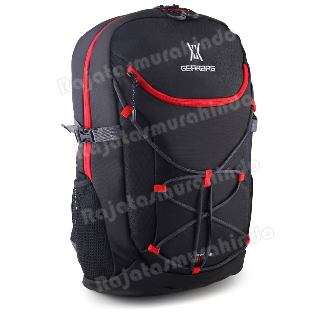 RTM - Tas Ransel Pria Gear Bag - Dragon - Series 03 - 13071 Backpack - Black Grey + FREE Raincover