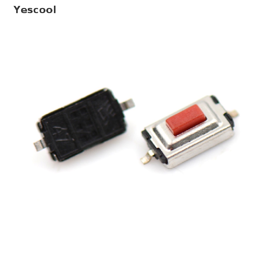 Yescool 20pcs / set Saklar Micro Switch 2 Pin Ukuran 3x6 X 2.5mm