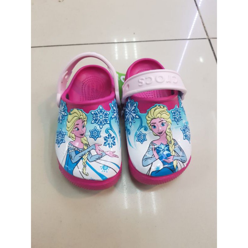 crocs disney n frozen led bisa nyala