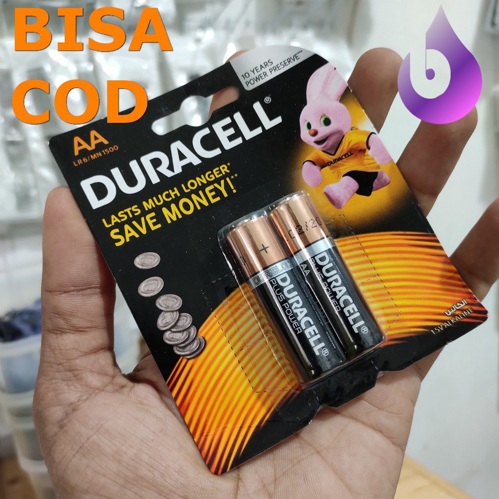 ORIGINAL BATTERY BATREI DURACELL AA A2 ISI 2 A2 ASLI