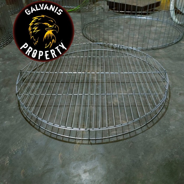 ANCAK ALAS KURUNGAN AYAM GALVANIS ANTI KARAT/alas kandang ayam bulat galvanis/alas ancak kandang aya