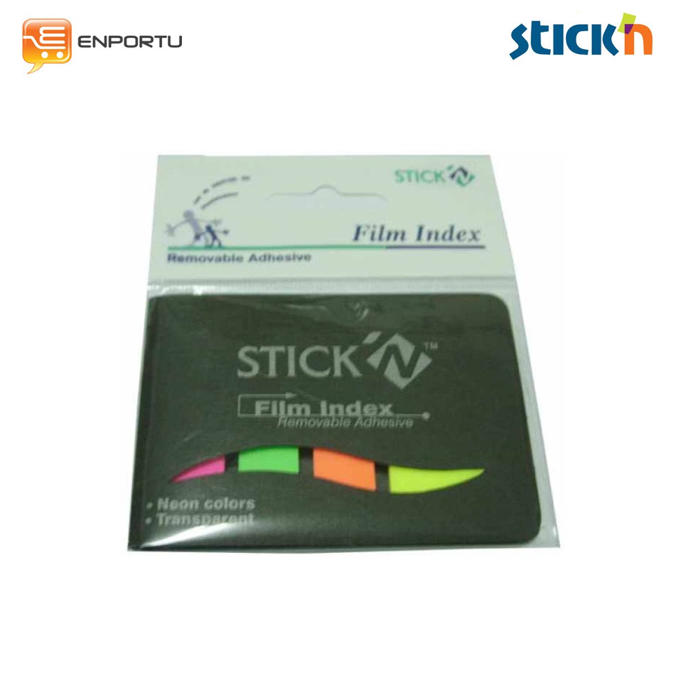 

Stick'n Film Index 21077 with Cover 12mm&25mm STICKY NOTE