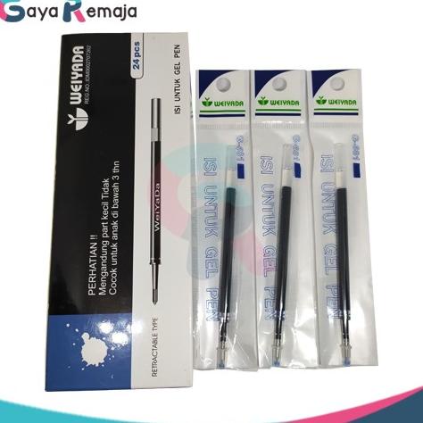 

;&;&;&;&] Refill / Isi Tinta Pulpen Gel / Isi Pulpen click Gel 0.7 Weiyada