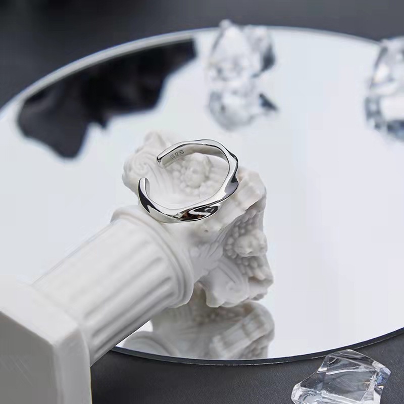 Cincin Mobius Gaya Simple Untuk Pria Dan Wanita