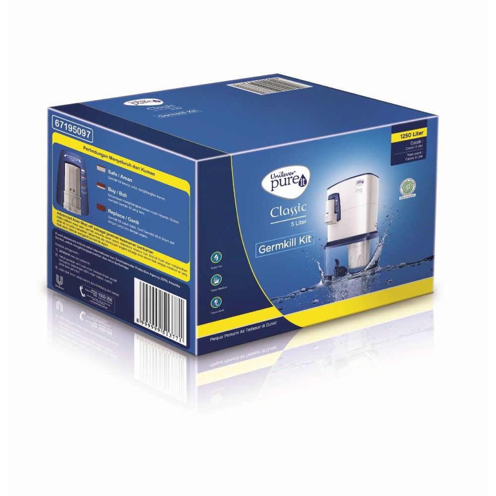 PureIt Filter Unilever untuk Pure It 1250 Liter – GKK1250L