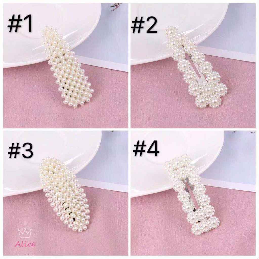 Jepit ala korea Rambut Mutiara Aksesoris Wanita Fashion Mutiara Murah Pearl Hairclip Hairpin Import