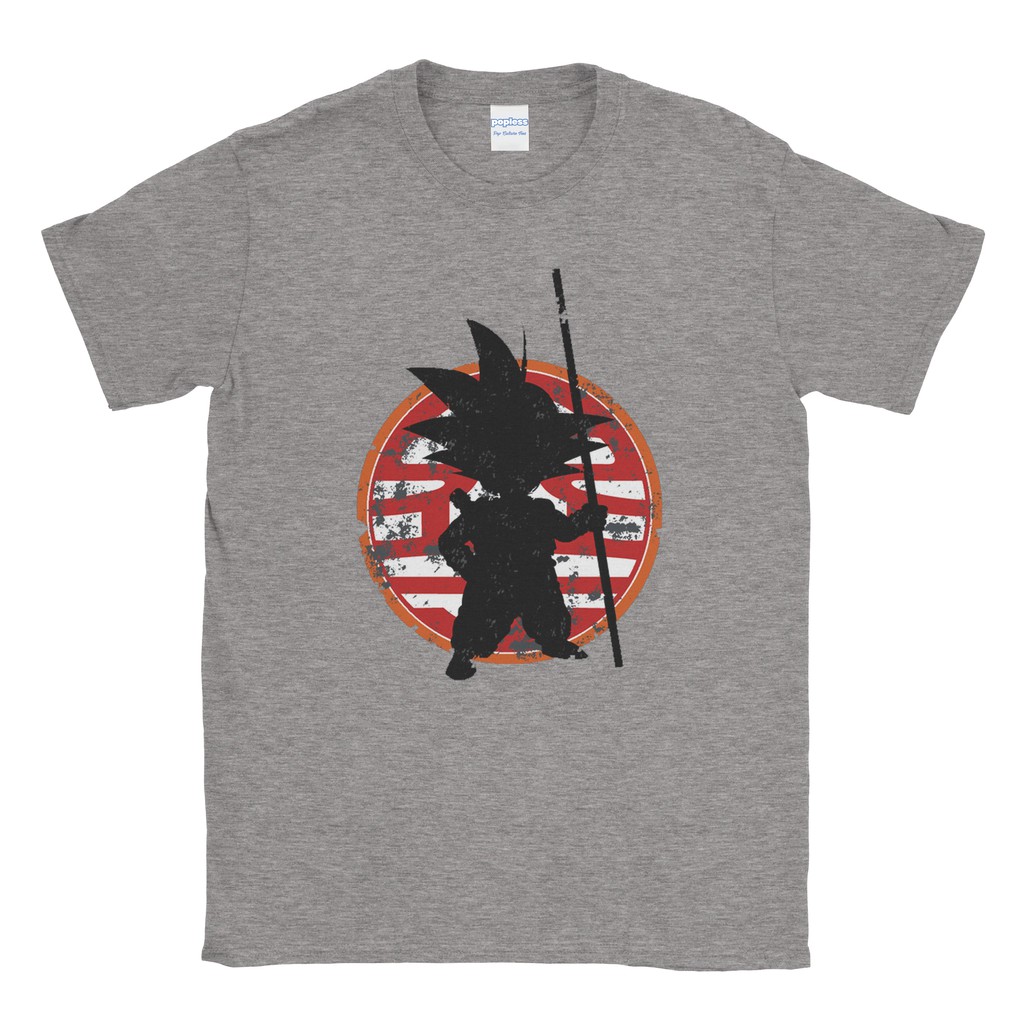 Baju Kaos Tshirt Dragon Ball Little Goku Shadow