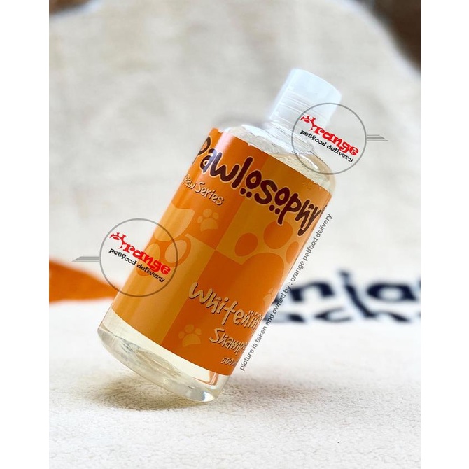 ORIGINAL pawlosophy whitening shampoo 500 ml anjing bulu putih white dog Murah