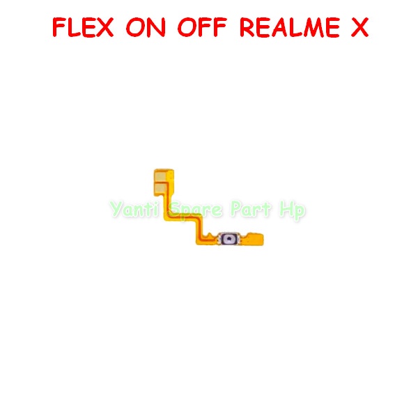 Flexible On Off Realme X Original New