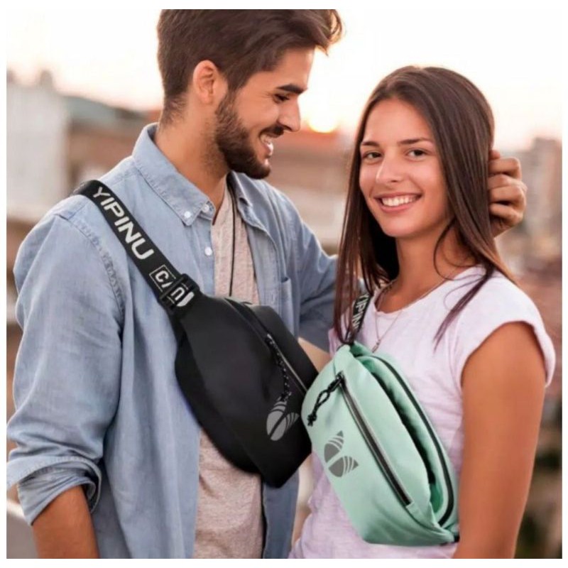 COD⚑ • BIGG bangMART ™ • YIPINU YQM-1 ORIGINAL TINGOFINE WaistBag Tas Selempang Anti Air