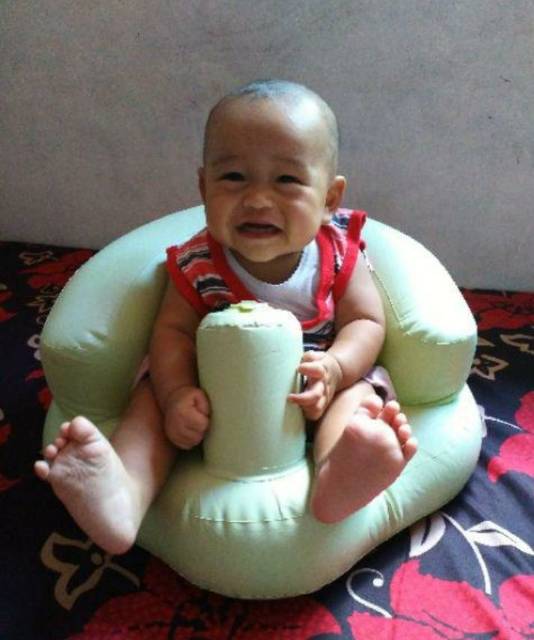 SEAT BATHER SOFA BAYI TEMPAT DUDUK BAYI POMPA IMPORT INFLATABLE CHAIR SEAT BATHER MURAH