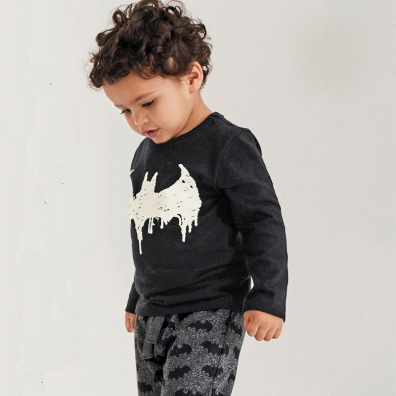 AQEELA FASHION BATMAN Kaos Anak Laki Laki Lengan Panjang Import