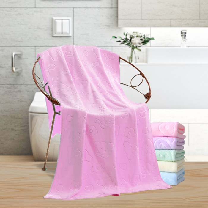 handuk mandi 70x140 cm high quality   daya serap yang bagus  100  microfiber 