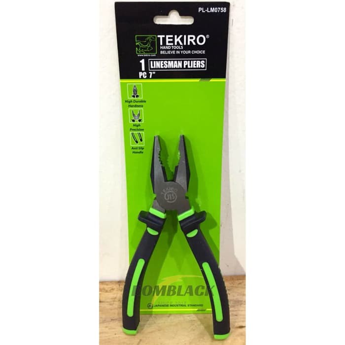 Tang Kombinasi 7 inch TEKIRO 7 inci 7 inchi Linesman Pliers MURAH