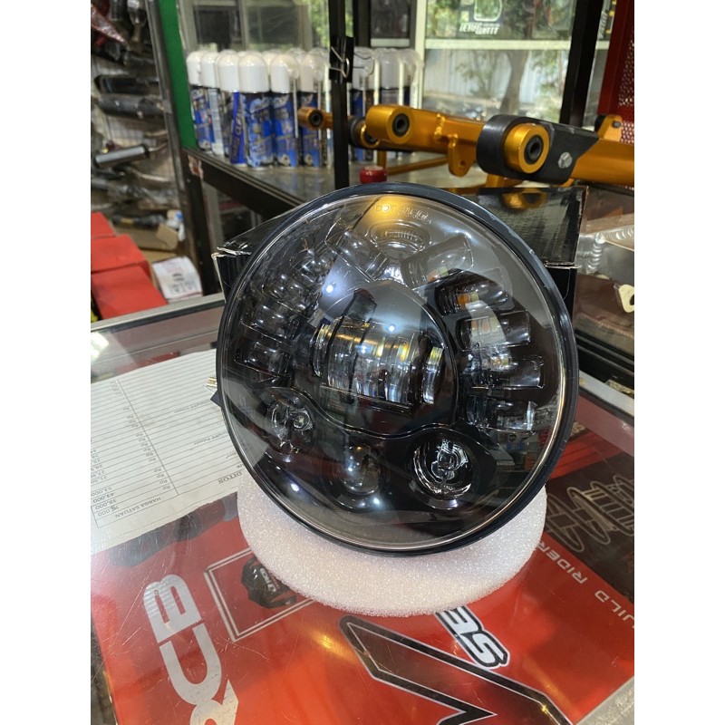 LAMPU DAYMAKER 7 INCH 16 TITIK DUS HITAM